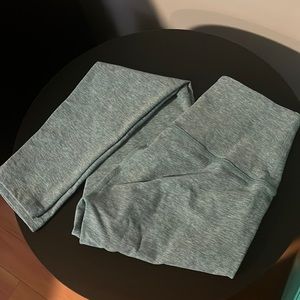 Beyond Yoga High Rise Blue Leggings